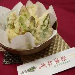 レシピ　「岩津ねぎの天ぷら」